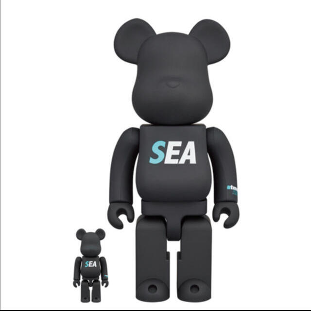 BE@RBRICK atmos WIND AND SEA 100% & 400%