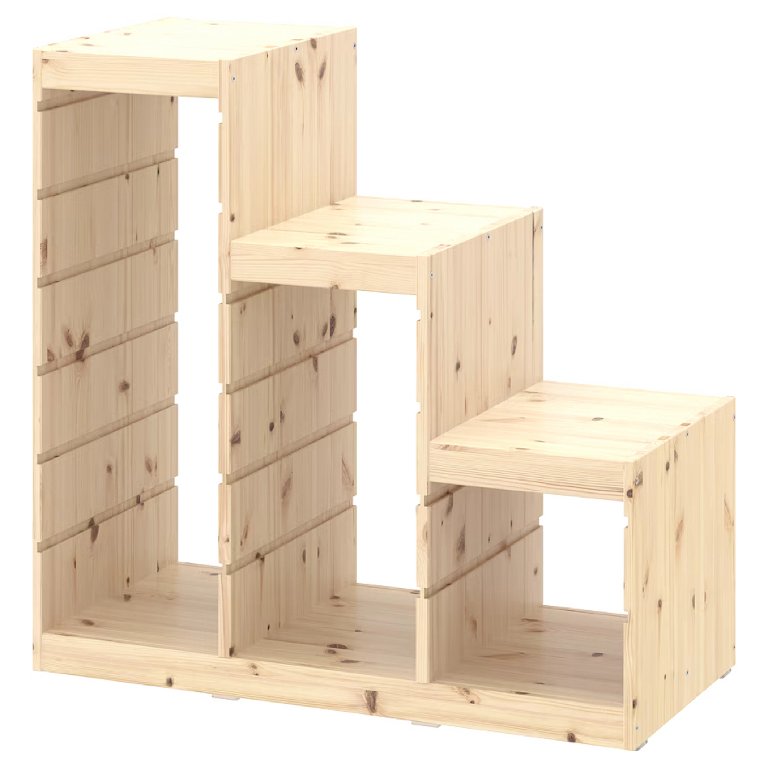 IKEA(イケア)の新品 要組立 TROFAST トロファスト収納BOX変更可能　全国送料込IKEA キッズ/ベビー/マタニティの寝具/家具(収納/チェスト)の商品写真