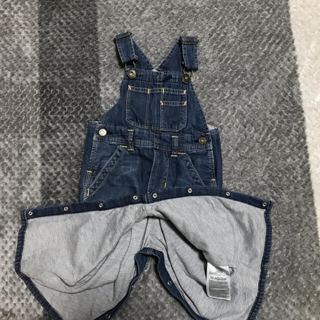 babyGAP(ベビーギャップ)のベビー服　オーバーオール キッズ/ベビー/マタニティのベビー服(~85cm)(ロンパース)の商品写真