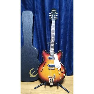 エピフォン(Epiphone)の猫ちゃん様専用 エピフォン カジノ 1995年製 ピアレス工場 ビグスビー(エレキギター)