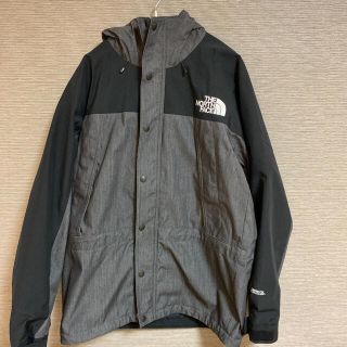 ザノースフェイス(THE NORTH FACE)のノースフェイス　マウンテンライトデニムジャケット　ブラックデニム　サイズM(マウンテンパーカー)