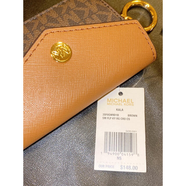 Michael Kors(マイケルコース)のマイケルコース MICHEAL KORS 小銭入れ 定期 財布 キーリング レディースのファッション小物(コインケース)の商品写真