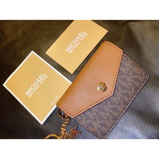 マイケルコース(Michael Kors)のマイケルコース MICHEAL KORS 小銭入れ 定期 財布 キーリング(コインケース)