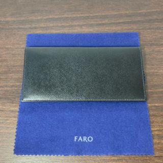 ガンゾ(GANZO)の【美品】FARO SPERIO BOLERO（BLACK）(長財布)