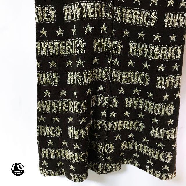 HYSTERIC GLAMOUR(ヒステリックグラマー)の【Hysteric Glamour】ヒステリック ロゴ総柄ワンピース キッズ キッズ/ベビー/マタニティのキッズ服女の子用(90cm~)(ワンピース)の商品写真