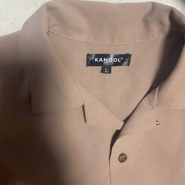 KANGOL(カンゴール)のKANGOL カンゴール リラックスオープンカラーシャツ レディースのトップス(シャツ/ブラウス(半袖/袖なし))の商品写真
