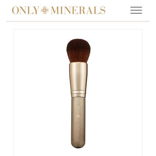 ヤーマン(YA-MAN)の【only mineral】ファンデーションブラシ 新品未使用(チーク/フェイスブラシ)