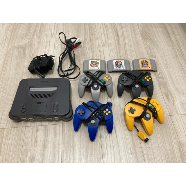 【動作確認済み】NINTENDO64&カセット3種