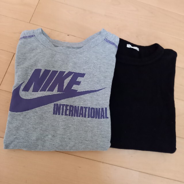 NIKE(ナイキ)のほのぴ様専用☆長袖Tシャツ　ナイキ/GU  140 キッズ/ベビー/マタニティのキッズ服男の子用(90cm~)(Tシャツ/カットソー)の商品写真