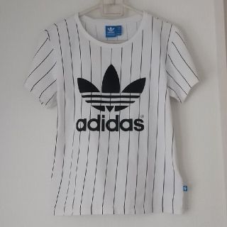 アディダス(adidas)のadidas レディースＴシャツ(Tシャツ(半袖/袖なし))