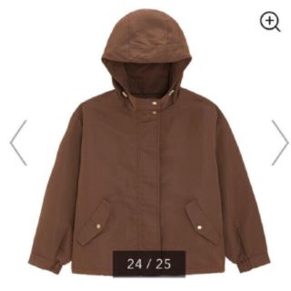 ザラ(ZARA)の★新品 タグ付き 完売品 GU ジーユー マウンテンパーカ チョコレートブラウン(ブルゾン)