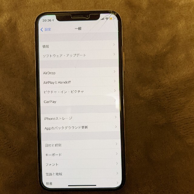 iPhoneX 64GB simフリー-