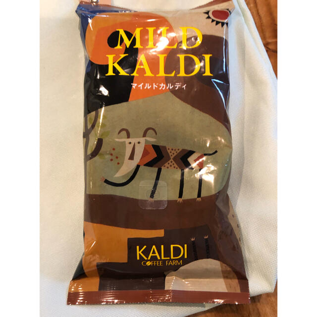 KALDI(カルディ)のカルディ  コーヒーバッグ　トートバッグ　マイルドカルディ  食品/飲料/酒の飲料(コーヒー)の商品写真
