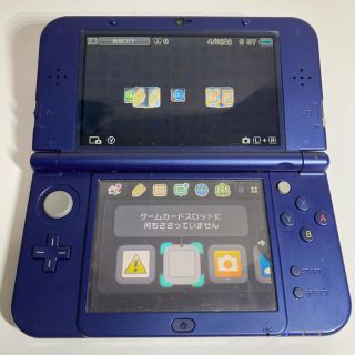 ニンテンドー3DS(ニンテンドー3DS)の偽トロキャプチャ機能付き Newニンテンドー3DSLL メタリックブルー(携帯用ゲーム機本体)