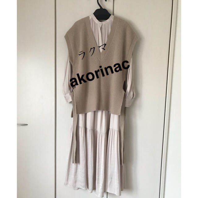 マイストラーダ♡ニットベストワンピセット36セットアップワンピース マイストラーダ♡ニットベストワンピセット36セットアップワンピース