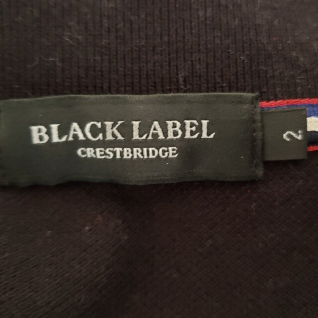 BLACK LABEL CRESTBRIDGE(ブラックレーベルクレストブリッジ)のBLACK LABEL CRESTBRIDGE ポロシャツ サイズ２ メンズのトップス(ポロシャツ)の商品写真