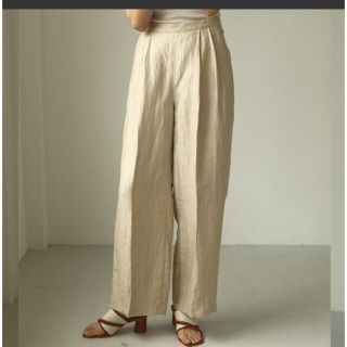 トゥデイフル(TODAYFUL)のTODAYFUL LIFE's Delave Linen Trousers(カジュアルパンツ)