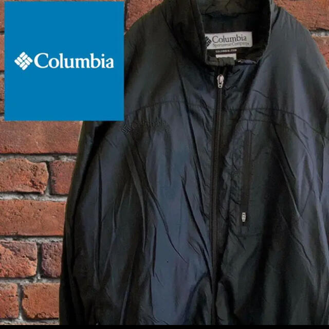 Columbia(コロンビア)のレア◆Columbia 中綿ジャケット XL 刺繍ロゴ ブルゾン  メンズのジャケット/アウター(ブルゾン)の商品写真