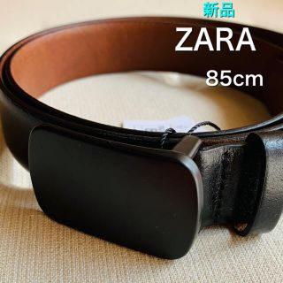 ザラ(ZARA)のZARA 新品・未使用 ブラック＊ベルト 85cm(ベルト)