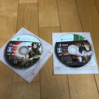 エックスボックス360(Xbox360)の専用　フェイブル2枚　HALO5枚(家庭用ゲームソフト)