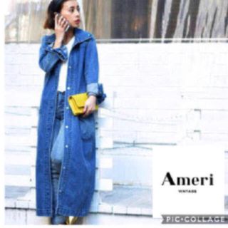 アメリヴィンテージ(Ameri VINTAGE)のアメリ デニムコート(ロングコート)