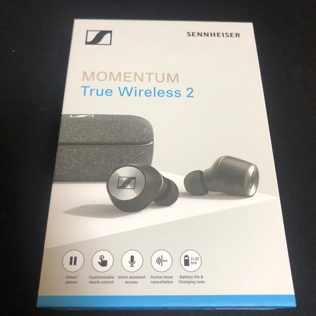 MOMENTUM TRUE Wireless2 BLACK(使用1時間のみ)