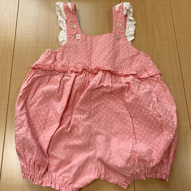 coeur a coeur(クーラクール)のクーラクール　サロペット90 キッズ/ベビー/マタニティのキッズ服女の子用(90cm~)(その他)の商品写真