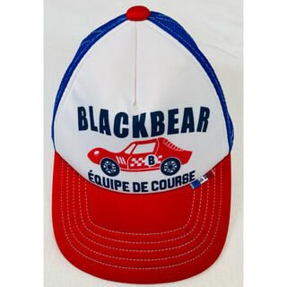 ミキハウス(mikihouse)のミキハウス　ブラックベアレーシングカー帽子M50～52　(帽子)