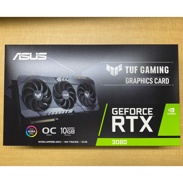 新品未開封 国内正規品 ASUS TUF-RTX3080-10G-GAMING