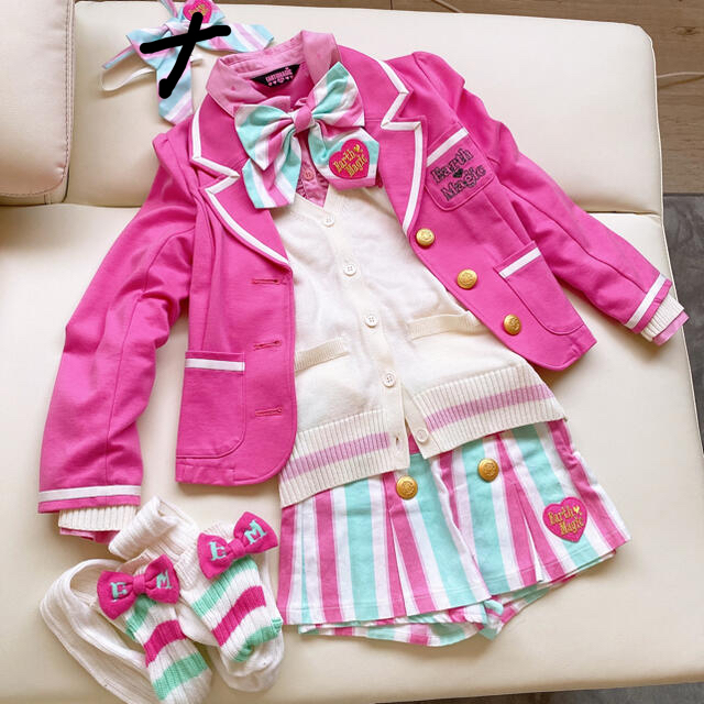 EARTHMAGIC(アースマジック)のアースマジック　セレモニー 120 130 キッズ/ベビー/マタニティのキッズ服女の子用(90cm~)(ドレス/フォーマル)の商品写真