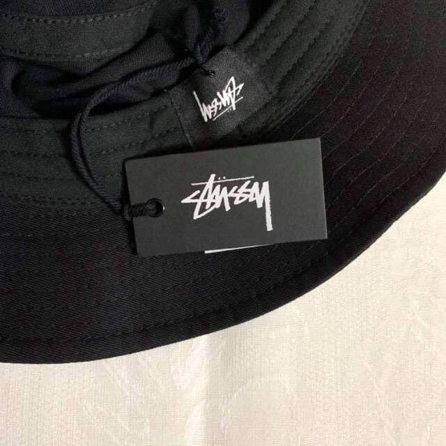 STUSSY(ステューシー)の日本未入荷 STUSSY バケットハット ブラック メンズの帽子(ハット)の商品写真