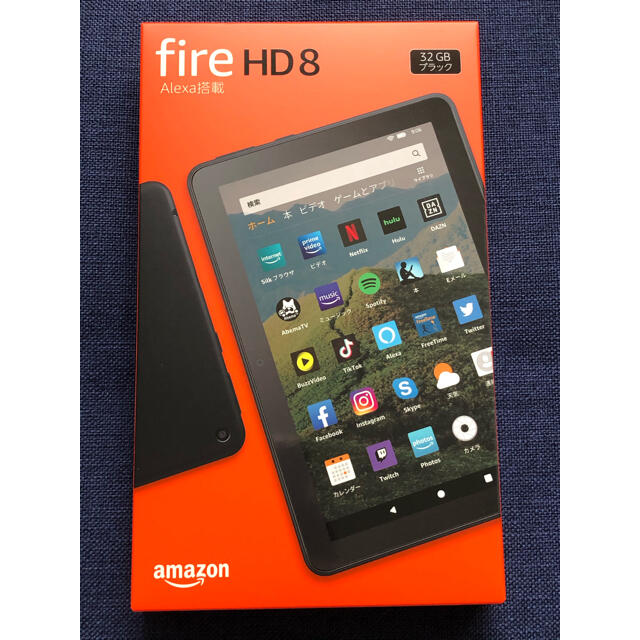 Amazon Fire HD 8 タブレット ブラック 32GB 新品未開封PC/タブレット