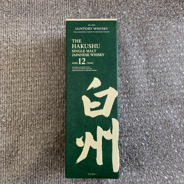 食品/飲料/酒未開封　サントリー　白州12年