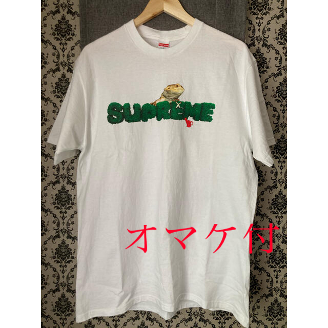 supreme  lizard tシャツ