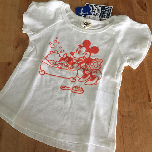 F.O.KIDS(エフオーキッズ)の値下げ☆新品 F.O.KIDS ミニーちゃんTシャツ キッズ/ベビー/マタニティのキッズ服女の子用(90cm~)(Tシャツ/カットソー)の商品写真