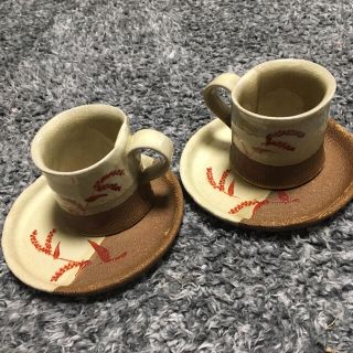 コーヒーカップ　２セット(グラス/カップ)