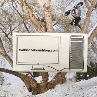 バートン(BURTON)のアバランチボードショップSanDiego限定コアsnowsk8SHOPステッカー(その他)