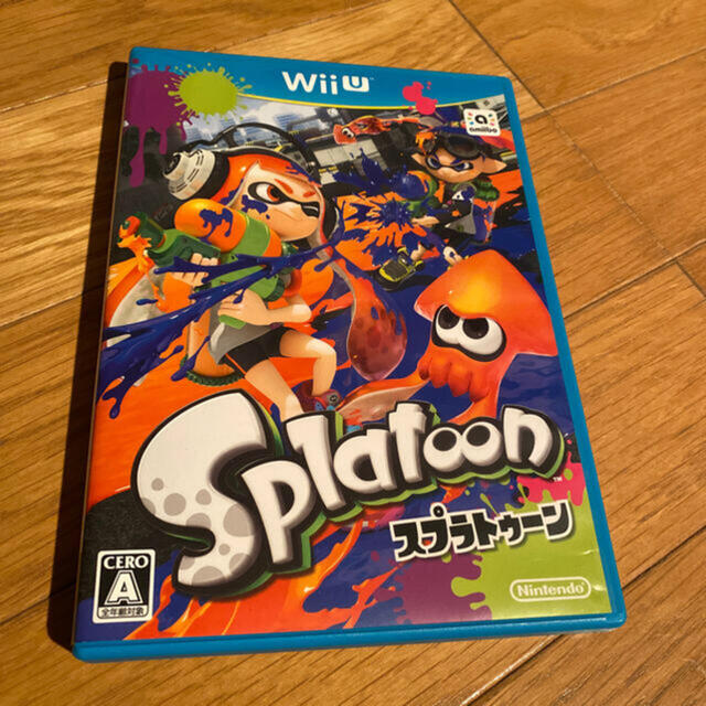 Wii U(ウィーユー)のSplatoon（スプラトゥーン） Wii U エンタメ/ホビーのゲームソフト/ゲーム機本体(家庭用ゲームソフト)の商品写真