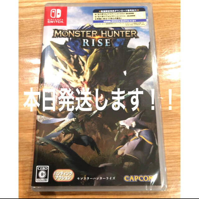 【本日発送】モンスターハンターライズ Switch 限定特典付き