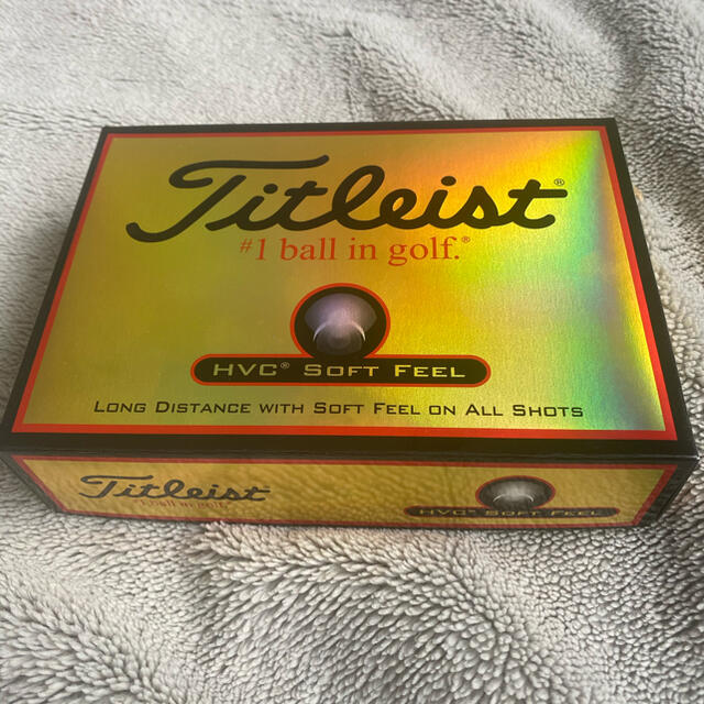 Titleist(タイトリスト)の【新品】タイトリスト HVCソフトフィール 3ダースゴルフボールtitleist スポーツ/アウトドアのゴルフ(その他)の商品写真