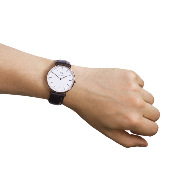 Daniel Wellington(ダニエルウェリントン)のDanielWellingtonピンクゴールド腕時計0111DW40mm メンズの時計(腕時計(アナログ))の商品写真