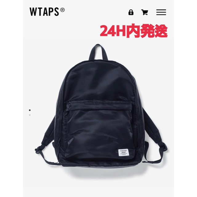 21SS WTAPS BOOK PACK BAG BLACK