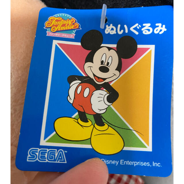 Disney - ビンテージ タグつき 1998年 SEGA レトロ ミッキー Disney - ビンテージ タグつき 1998年 SEGA レトロ ミッキー