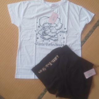 サンリオ(サンリオ)のキキララ Tシャツ ハーフパンツ セット(Tシャツ(半袖/袖なし))