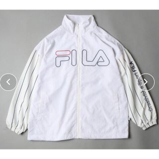 フィラ(FILA)の【FILA heritage】袖ロゴ 切替 撥水ナイロンコーチジャケット(ナイロンジャケット)