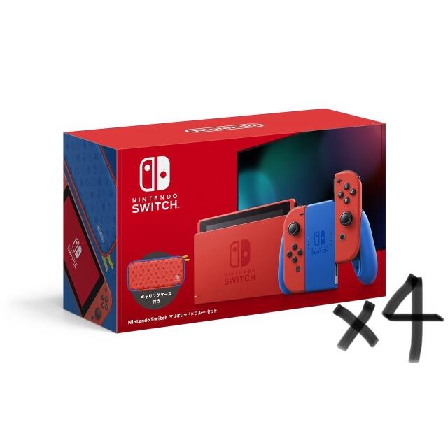 逆輸入 4台セット - Switch Nintendo NINTENDO マリオレッド SWITCH ...