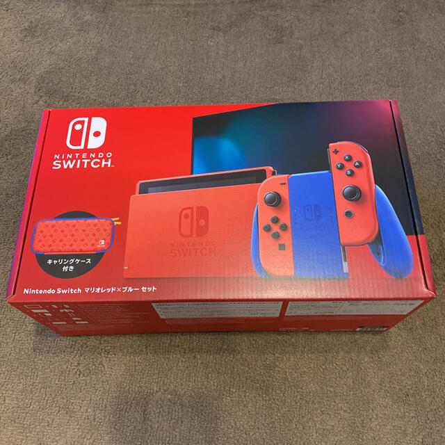 任天堂 Nintendo Switch マリオレッド×ブルー セット