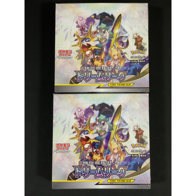 【新品未開封】ポケモンカードゲーム ドリームリーグ 2BOX シュリンク付きエンタメ/ホビー