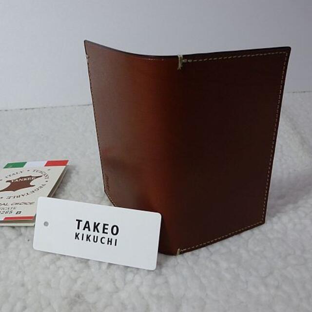 TAKEO KIKUCHI(タケオキクチ)の【新品/本物】TAKEO KIKUCHI（タケオキクチ）名刺入れ/キャメル メンズのファッション小物(名刺入れ/定期入れ)の商品写真