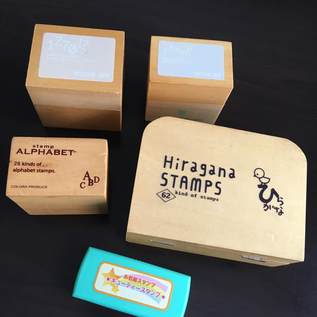 スタンプインクセット ハンドメイドの文具/ステーショナリー(はんこ)の商品写真